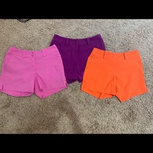 3 Nike DriFit Golf Shorts